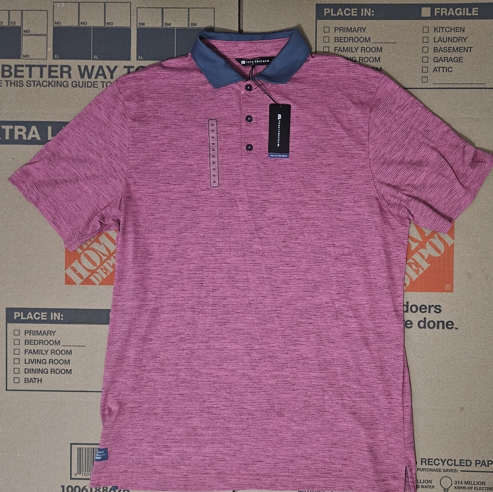 TravisMathew Common Interest Golf Polo Mens